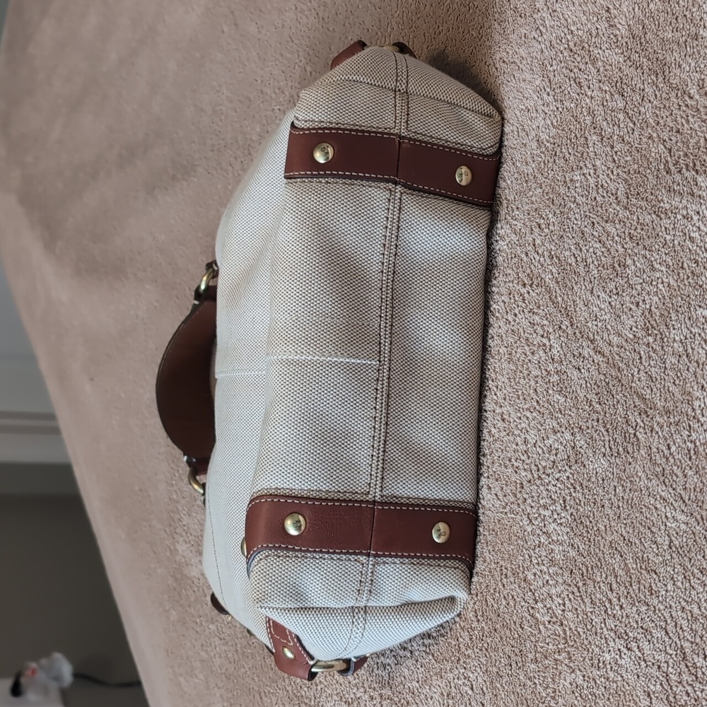 Coach Canvas Leather Purse - Picture 3 of 8